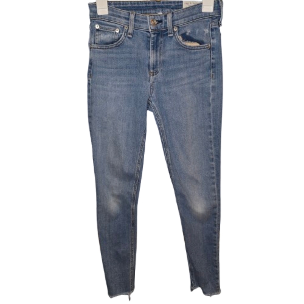 Rag & Bone Cate Mid-Rise ankle jeans
